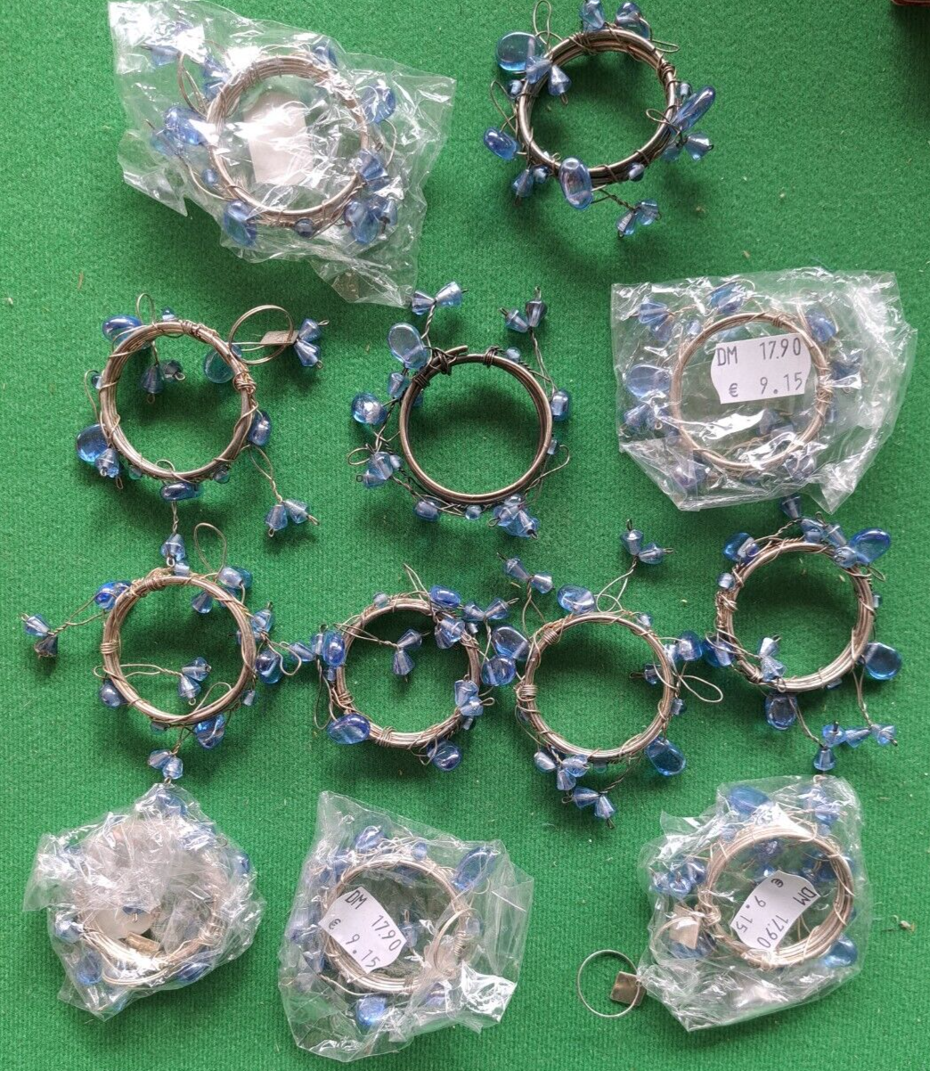 Sia Collection, Serviettenhalter, Versilbert, 12 Stück